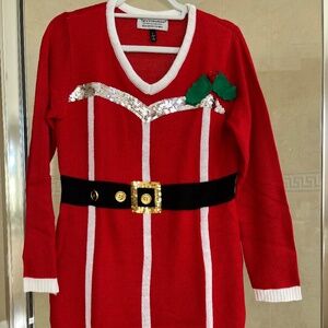Mrs Clause knit dress